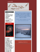 January 2015 Newsletter – Feathers In The Wind