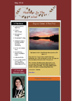 May 2014 Newsletter – Feathers In The Wind