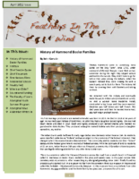 April 2012 Newsletter – Feathers In The Wind